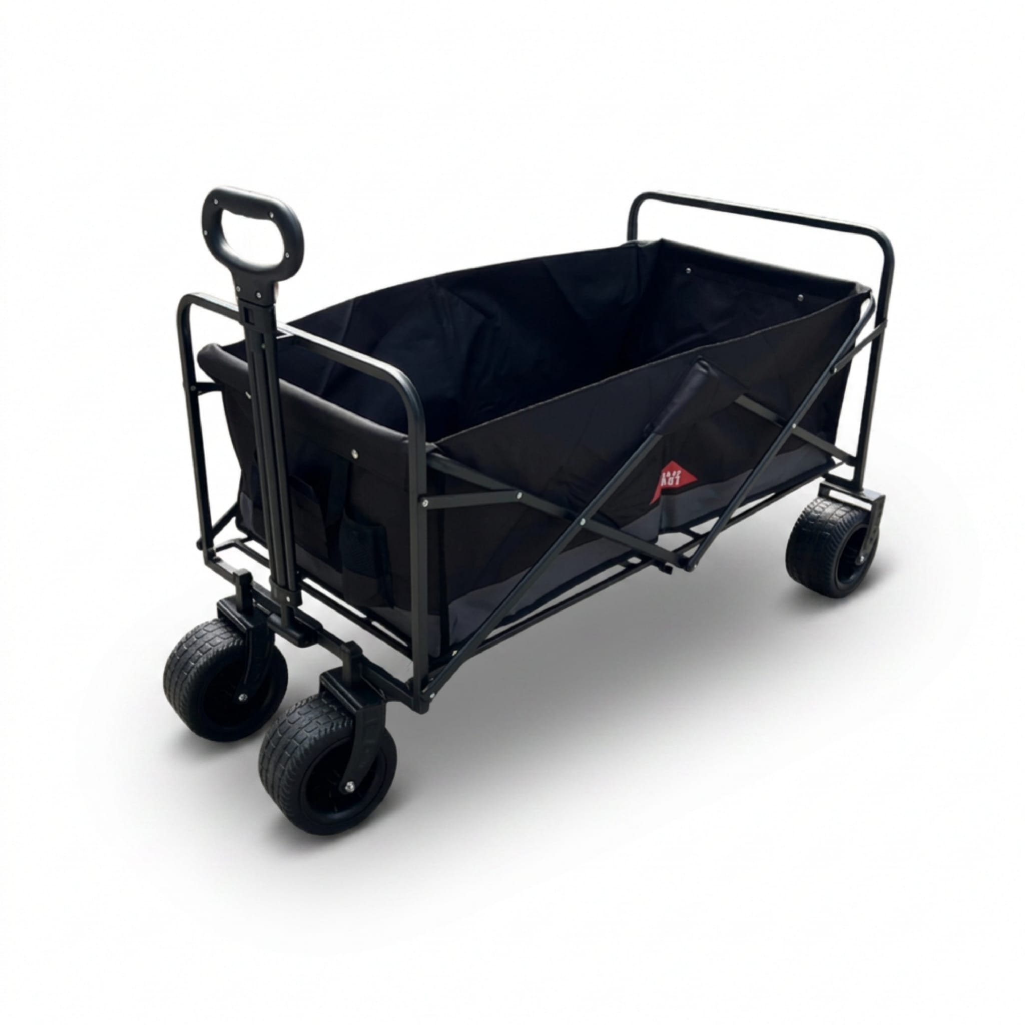 รถเข็นอเนกประสงค์พับได้ THAI ADVENTURE WAGON BIG WHEEL สีดำ_0